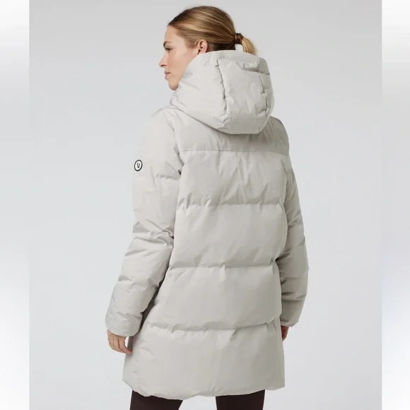 Vuori Mammoth Down Parka in Ecru - Picture 2 of 10